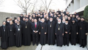 December 4th 2011/ Toronto (Canada). The Meeting between clergymen of the Eastern Orthodox and Oriental churches in Canada and the Honourable Jason Kenney, Minister of Citizenship, Immigration and Multiculturalism.