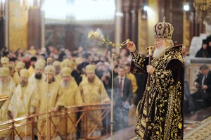 His Holiness Patriarch Kirill of Moscow and All Rus. 